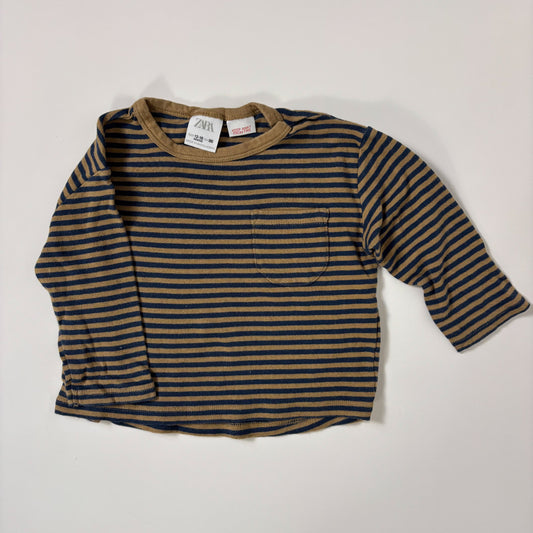 Striped Long Sleeve Shirt (12-18M)