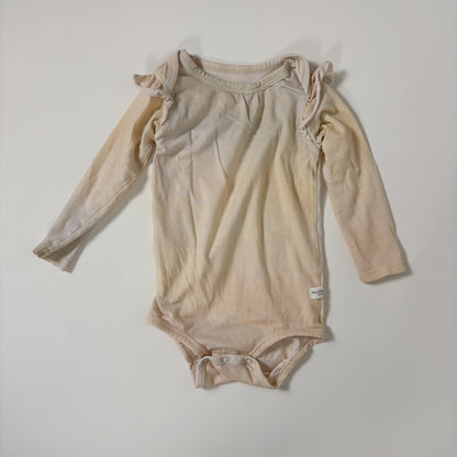 Pink Watercolour Print Bodysuit (3-6M)