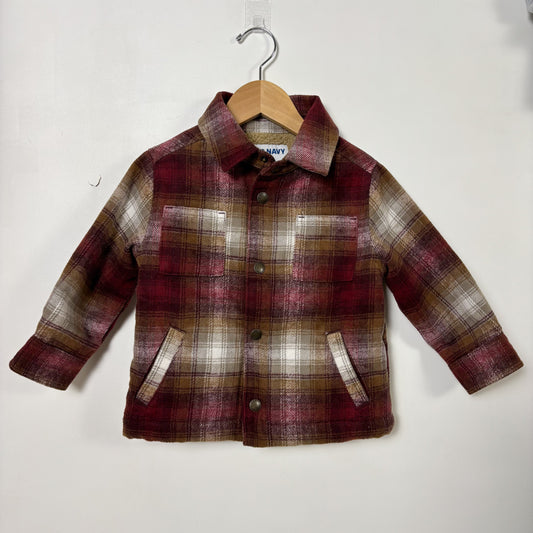 Flannel Plaid Shacket (2T)