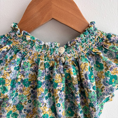Lightweight Floral Romper (6-12M)
