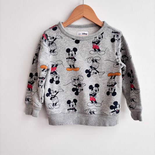 Mouse Character Sweatshirt (3Y)