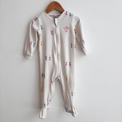 Ballet Dancer Sleepers (9-12M)