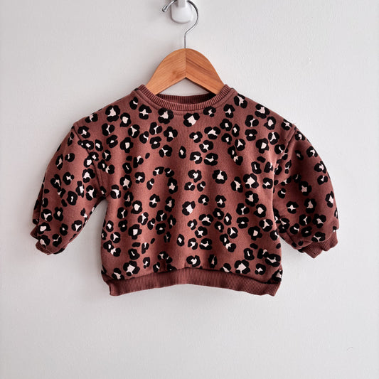 PLAY - Animal Print Sweatshirt (6-9M)