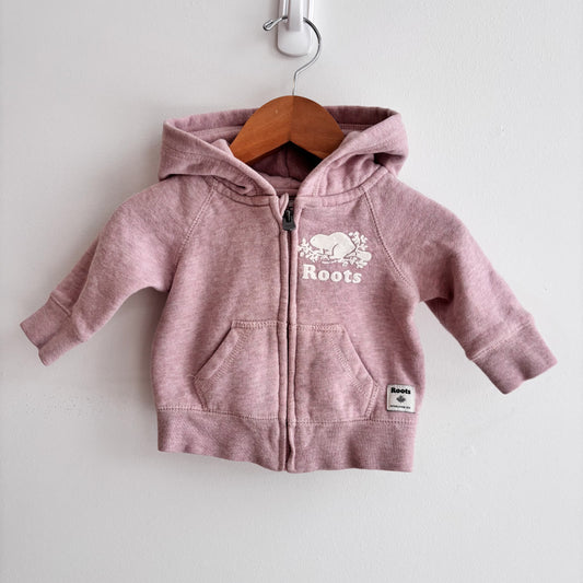 Pink Logo Hoodie (0-3M)