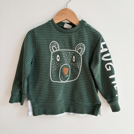 Green Bear Sweatshirt (2-3Y)
