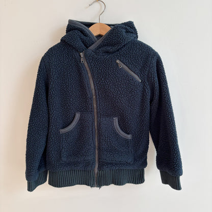 Teal Sherpa Hoodie/Jacket (6Y)