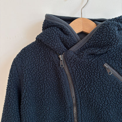Teal Sherpa Hoodie/Jacket (6Y)