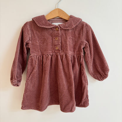 Collared Corduroy Dress (12-18M)
