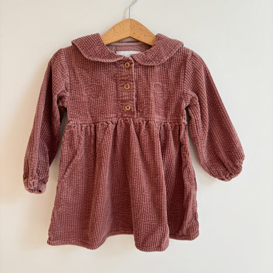 Collared Corduroy Dress (12-18M)
