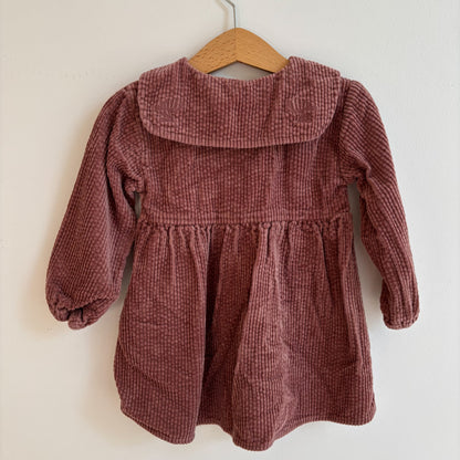 Collared Corduroy Dress (12-18M)
