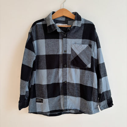 Plaid Flannel Shirt (7Y)