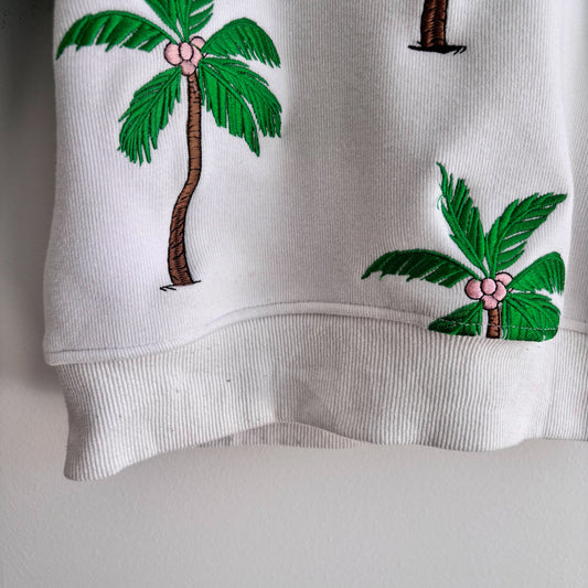 Embroidered Palm Tree Sweatshirt (5T)