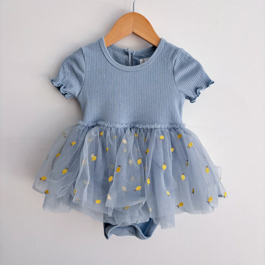 Blue Lemon Dress (9-12M)