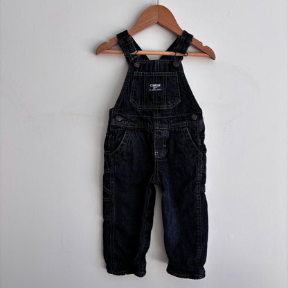 Flannel Lined Overalls (12M)