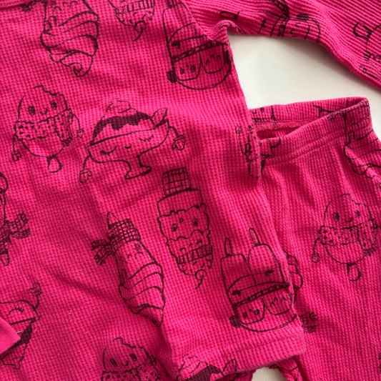 Pink Ice Cream Pajamas (2T)