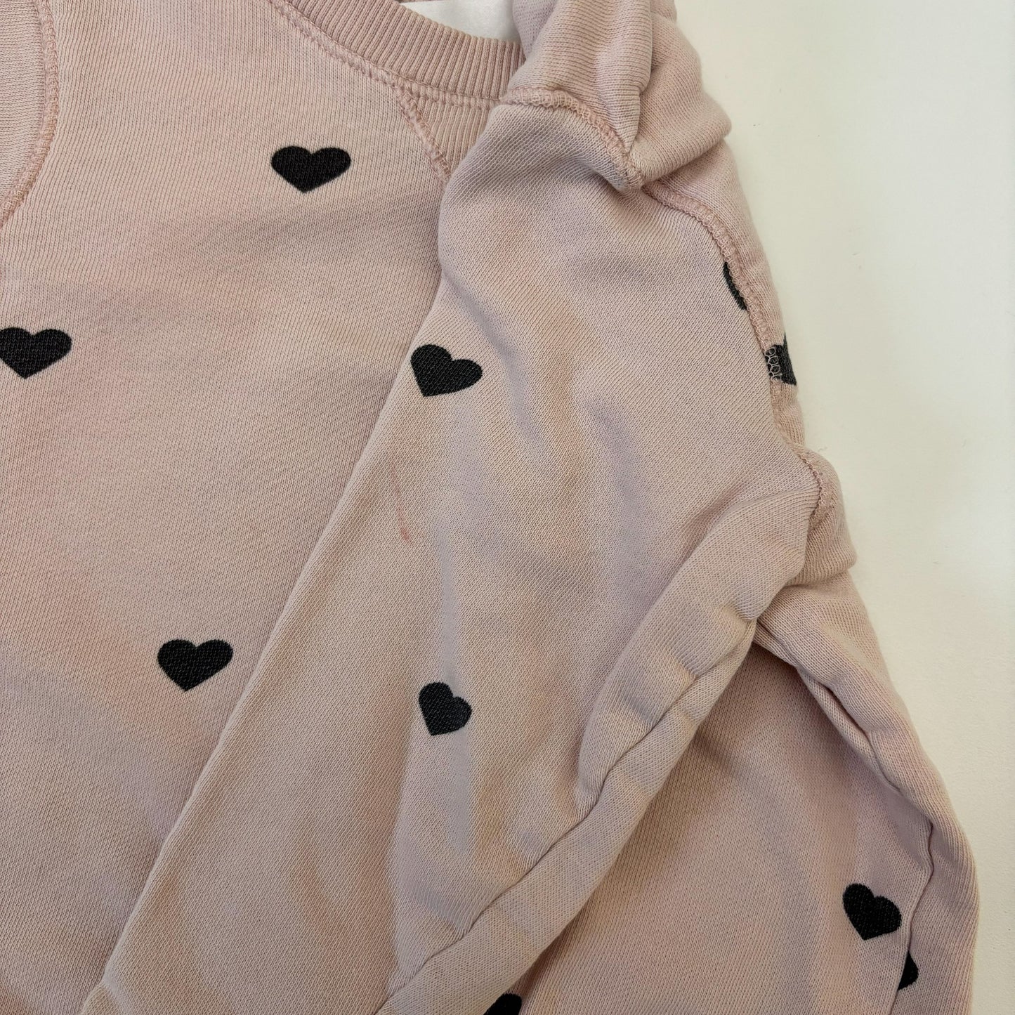 Lightweight Heart Crewneck (9-12M)