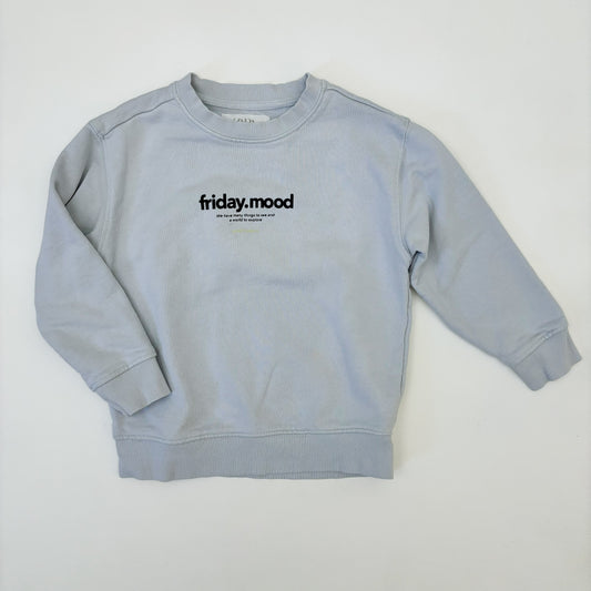 Blue-Grey Crewneck  (6Y)