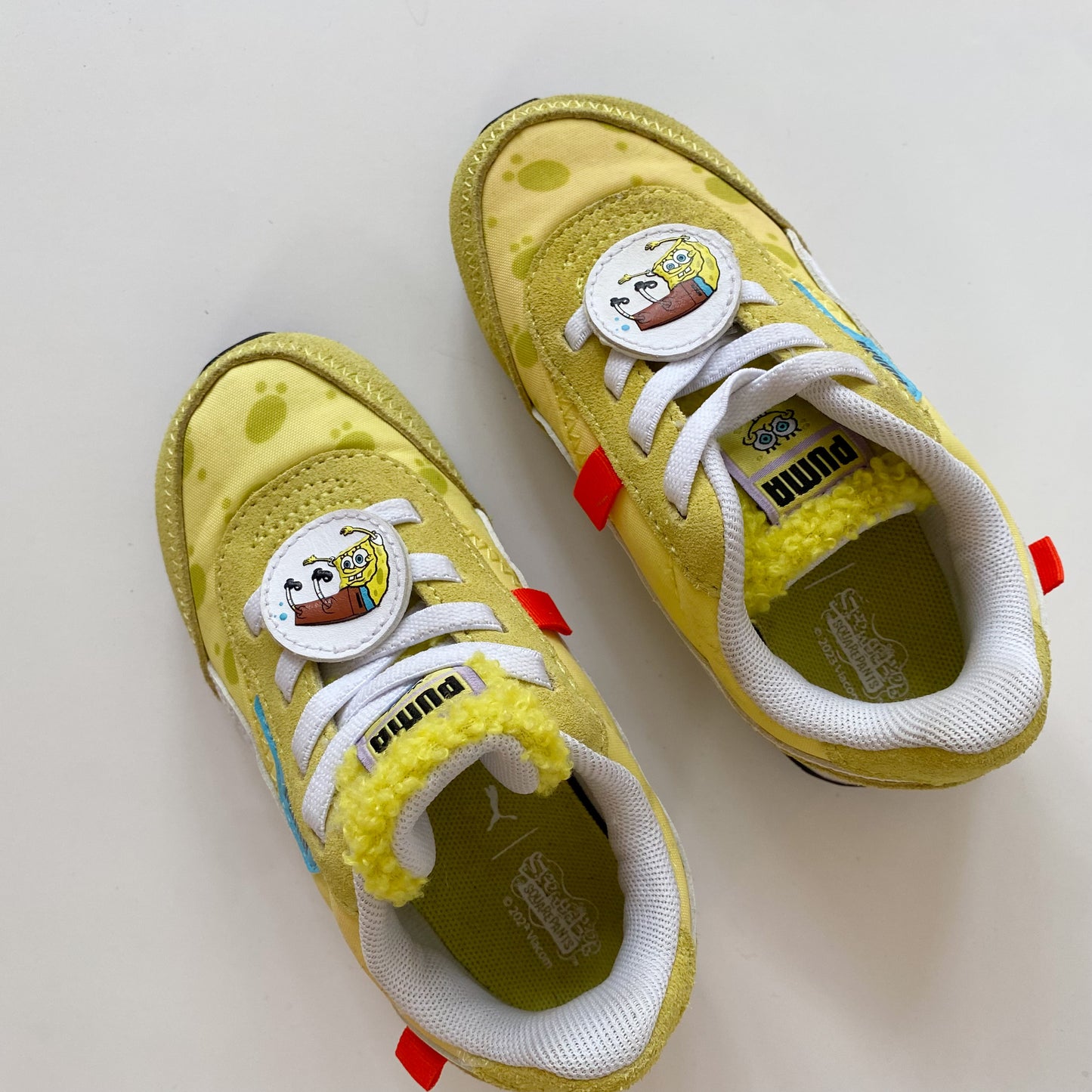 Yellow Character Sneakers