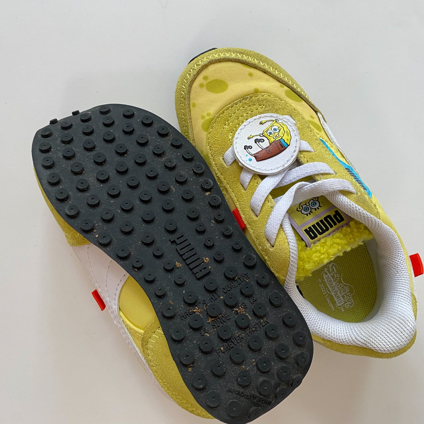 Yellow Character Sneakers