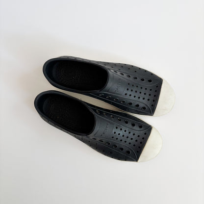 Black Slip On Shoes (J2)