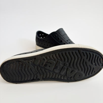 Black Slip On Shoes (J2)