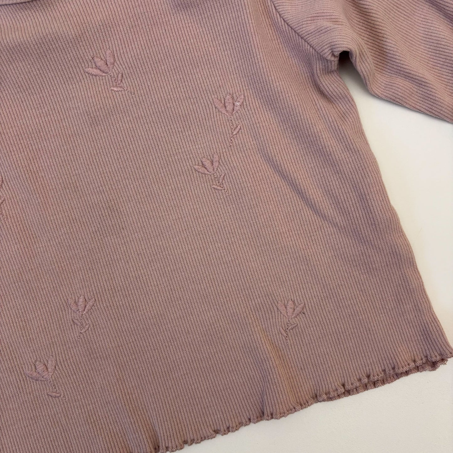 Ribbed Pink Shirt (12-18M)