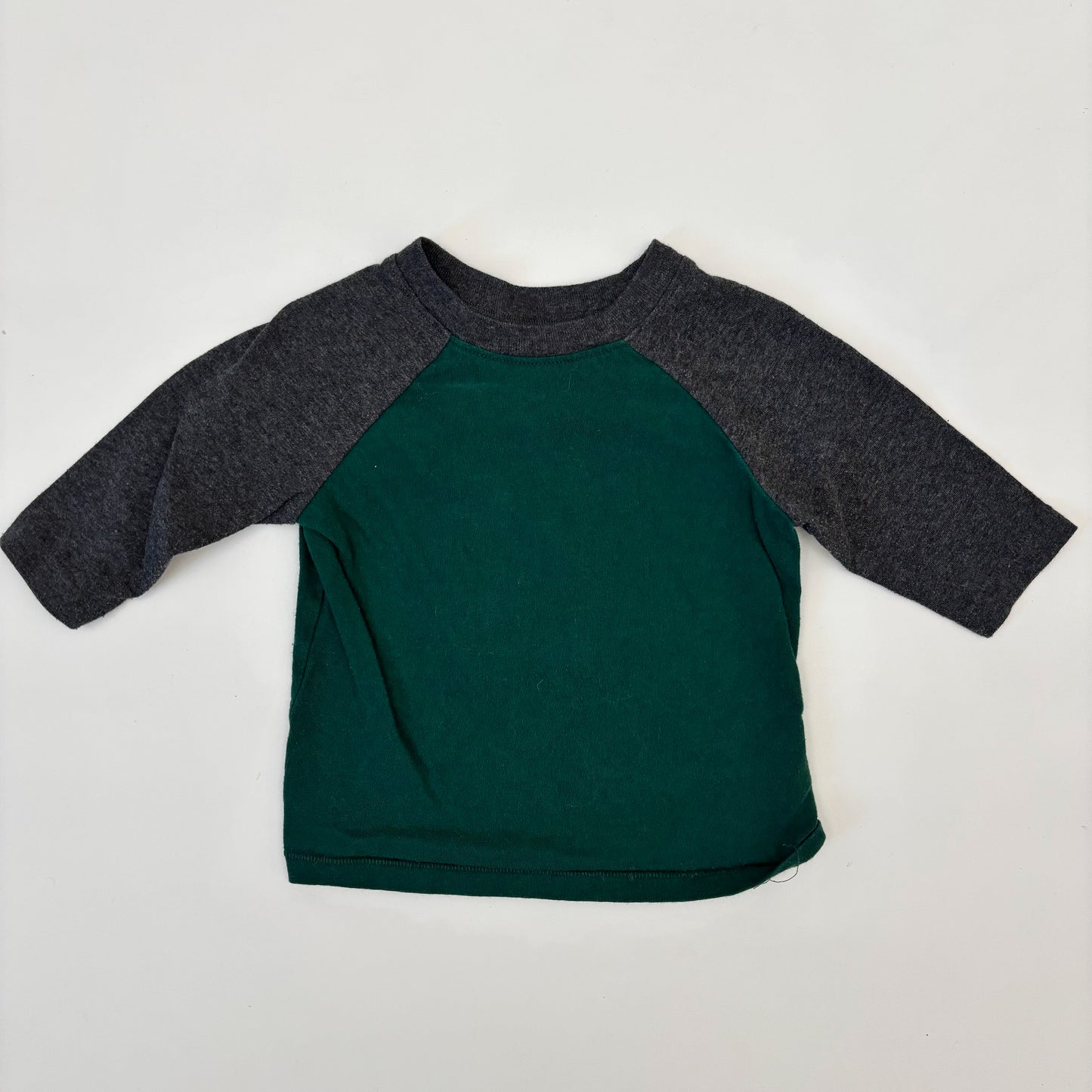 Green + Grey Shirt (12-18M)