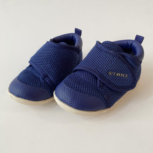 Blue Breathable Velcro Shoes (5 Toddler)