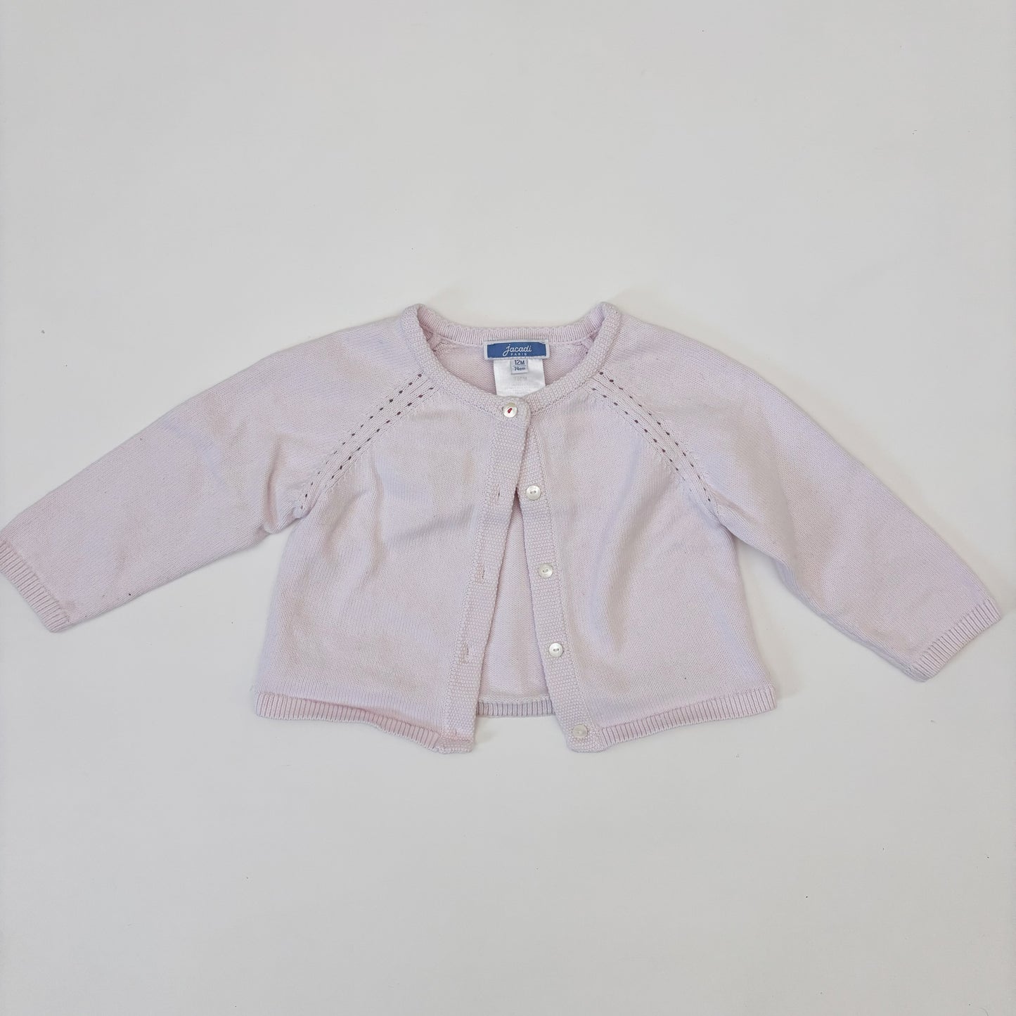 Pale Pink Cardigan (12M)