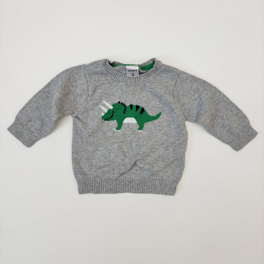 Dinosaur Sweater (0-3M)