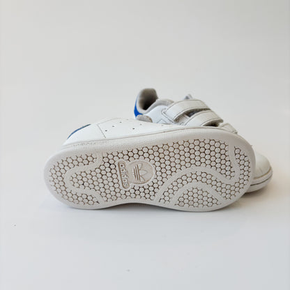 White + Blue Sneakers (7C)