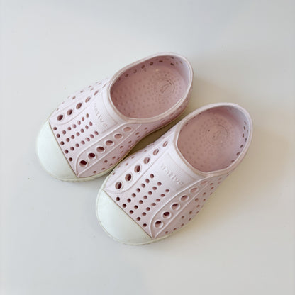 Pale Pink Slip On Shoes (4C)