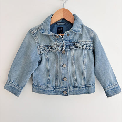Ruffled Jean Jacket (2Y)