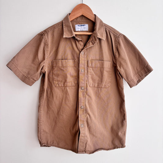 Brown Twill Shirt (6-7Y)