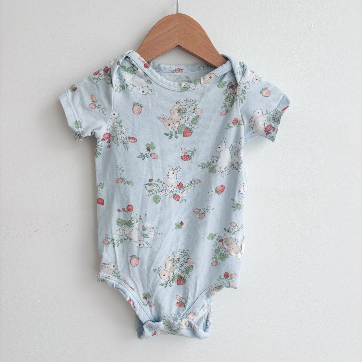 Bunny Print Bodysuit (6-12M)