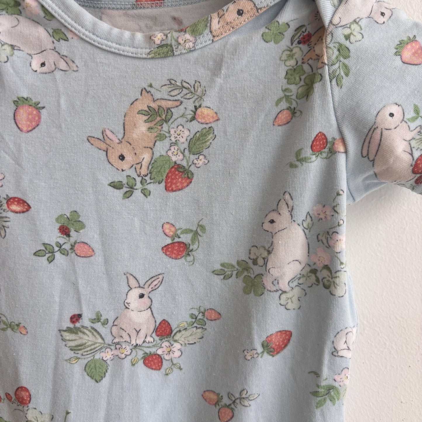 Bunny Print Bodysuit (6-12M)