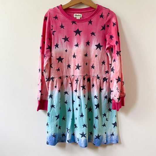 Rainbow Star Print Dress (7Y)