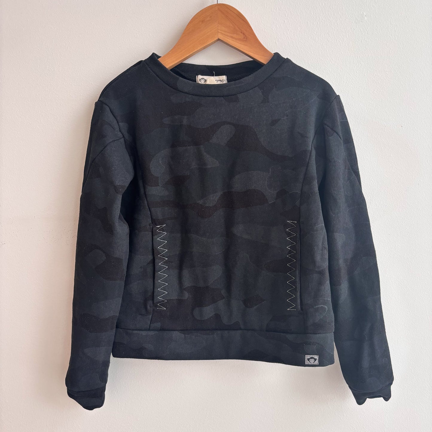 Black Camo Sweatshirt (3T)