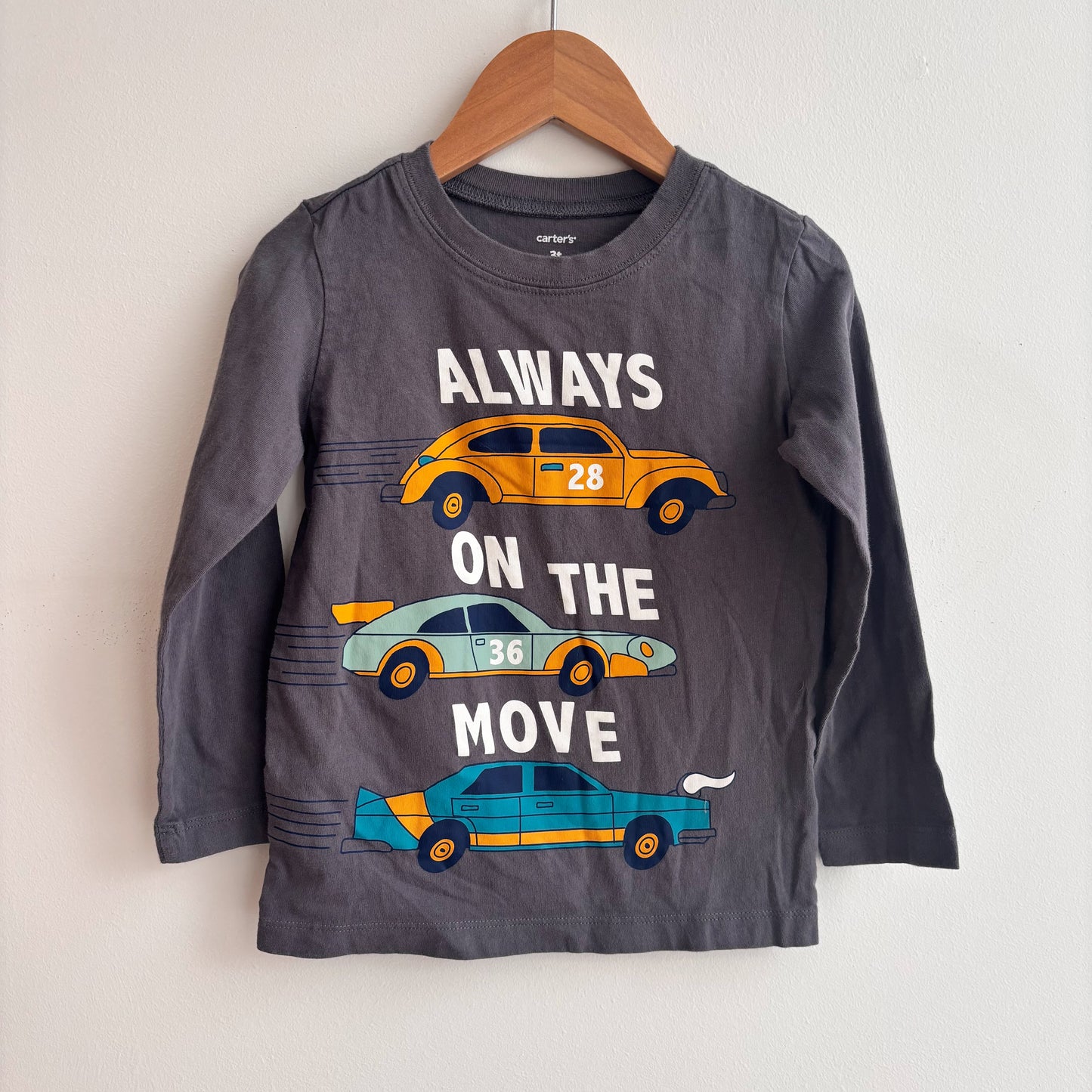 Dark Grey Car Shirt (3T)