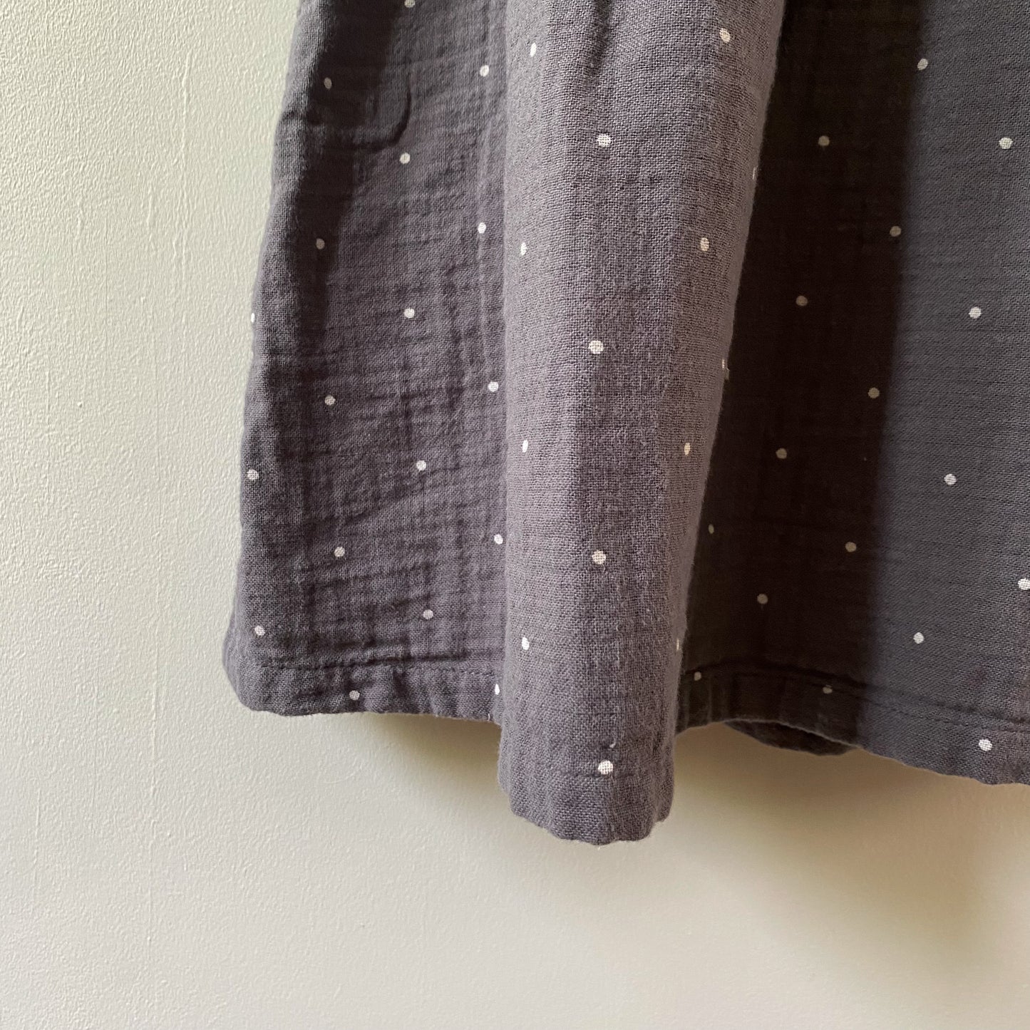 Grey Polka Dot Dress (12M)