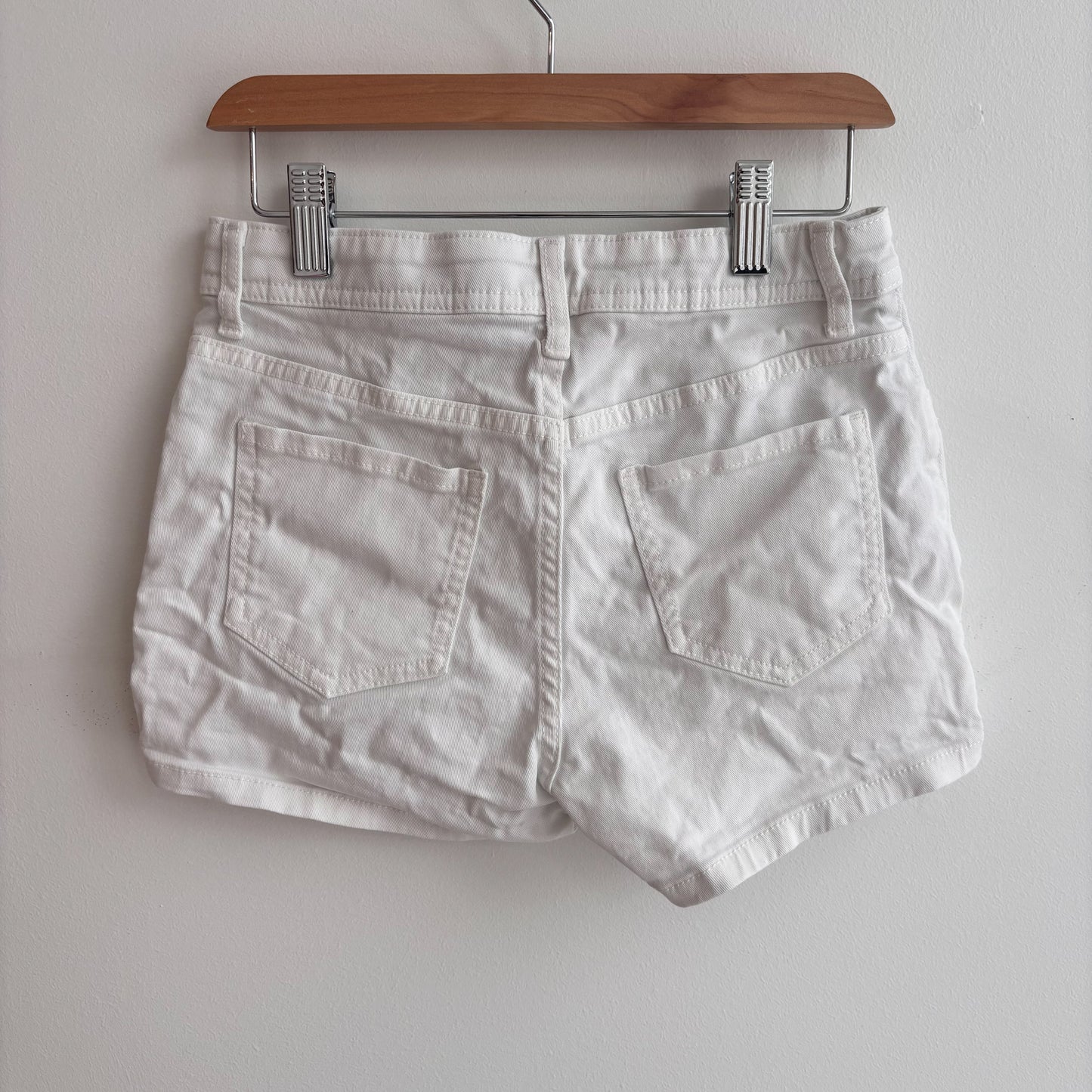 White Denim Shorts (11-12Y)