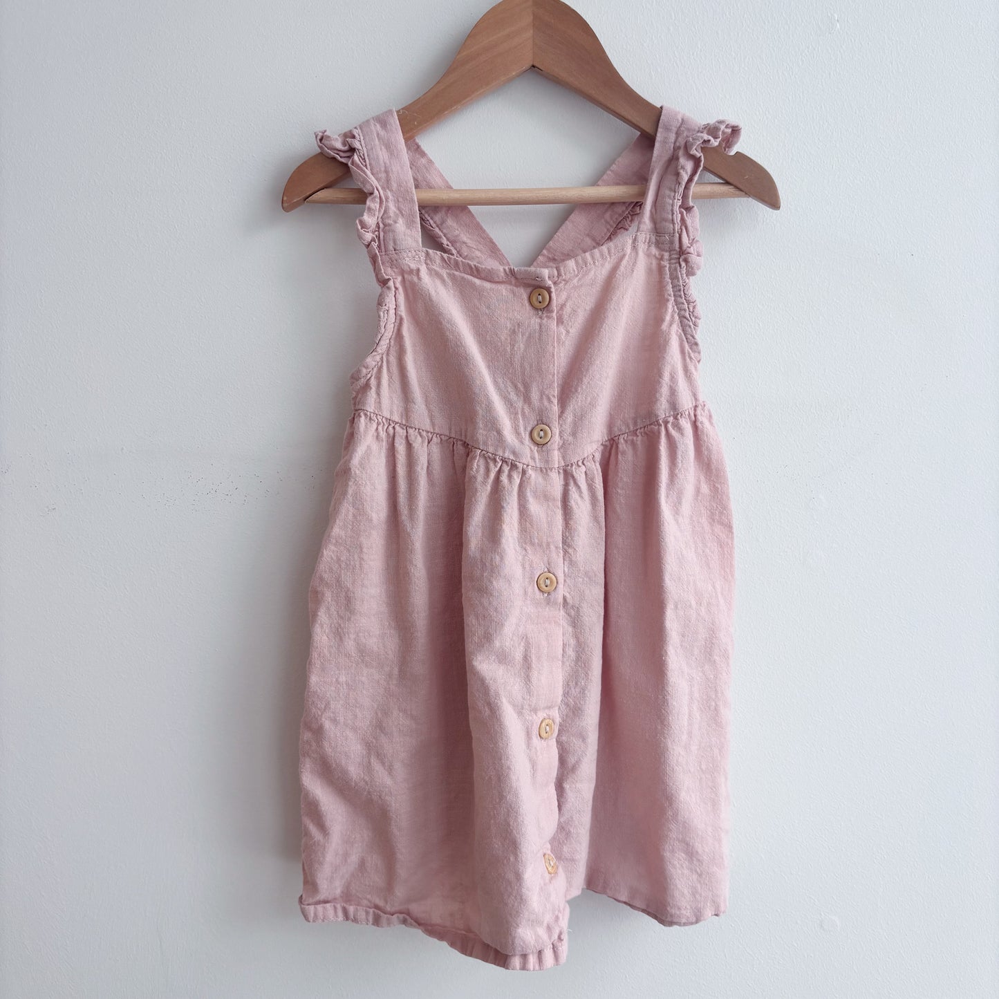 Pink Cotton Dress (2-3Y)