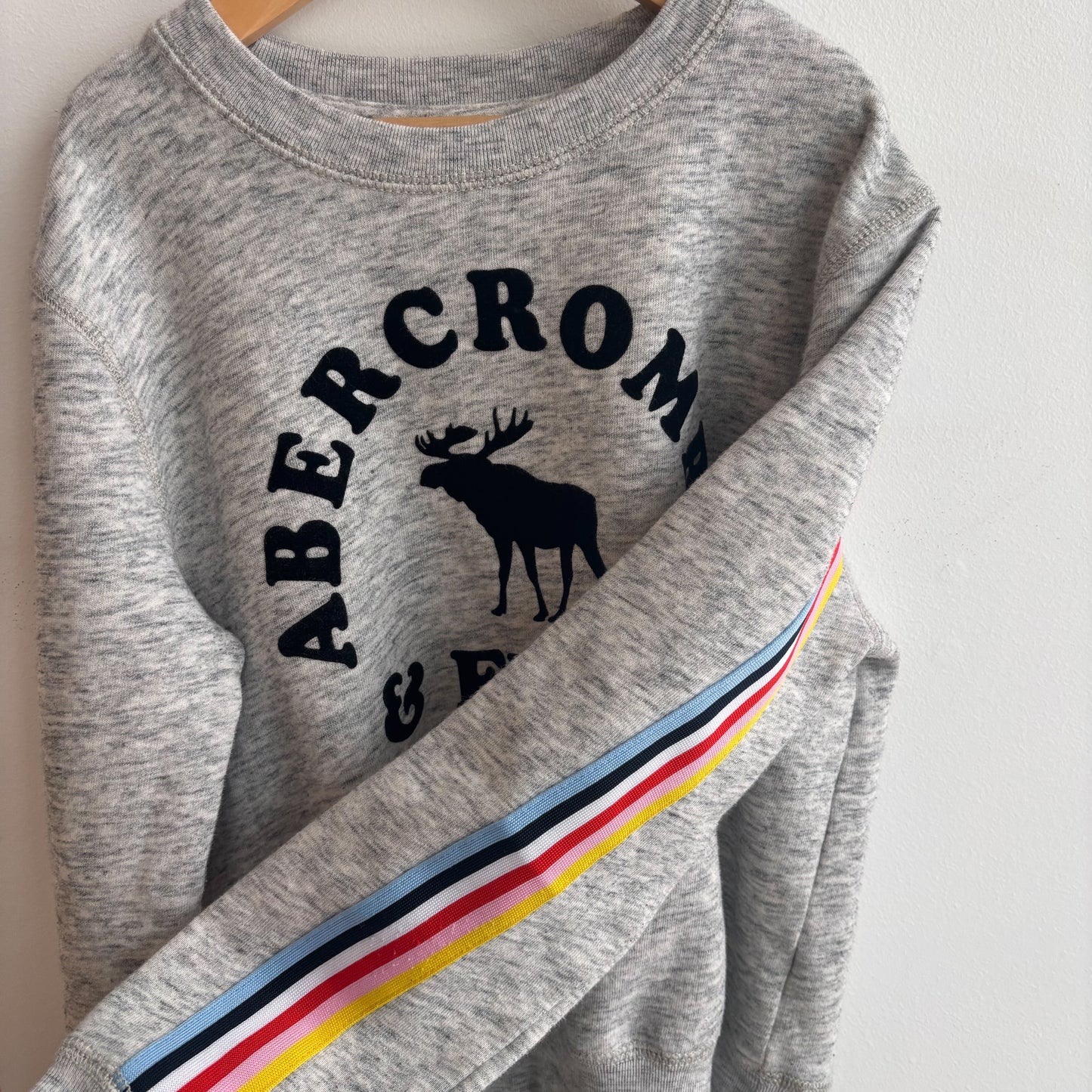Logo Sweatshirt with Rainbow Detail (9-10Y)