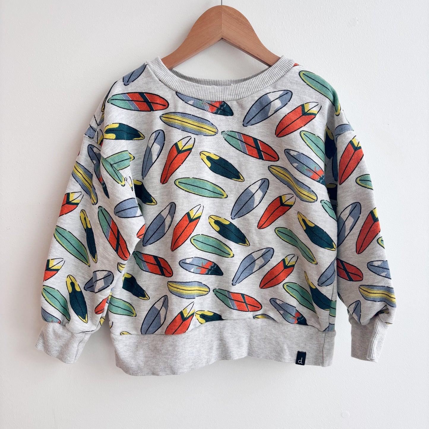 Surfboard Print Sweatshirt (6Y)