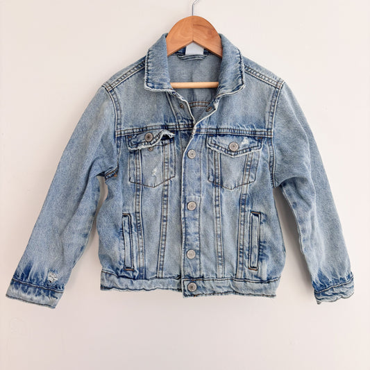 Distressed Jean Jacket (6Y)