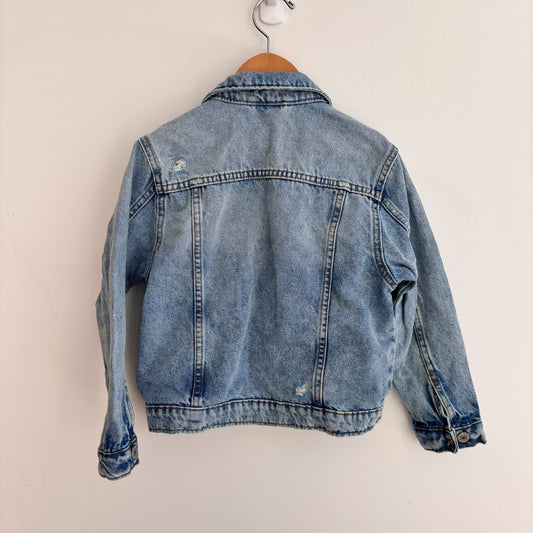 Distressed Jean Jacket (6Y)