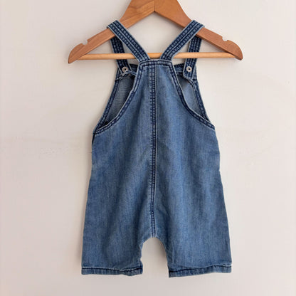 Chambray Shortalls (4-6M)