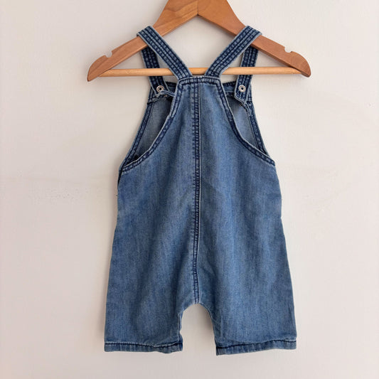 Chambray Shortalls (4-6M)