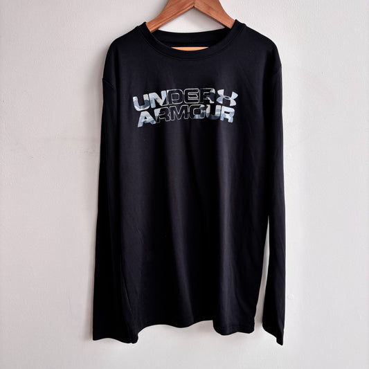 Black Long Sleeved Athletic Shirt (8Y)