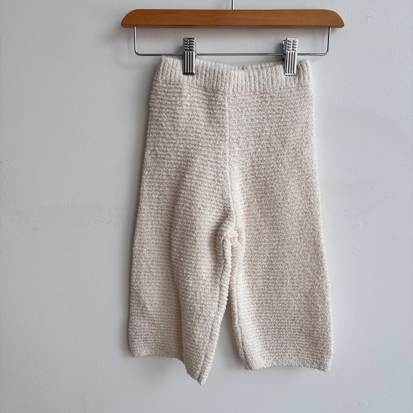 Knit Cream Pants (12-18M)